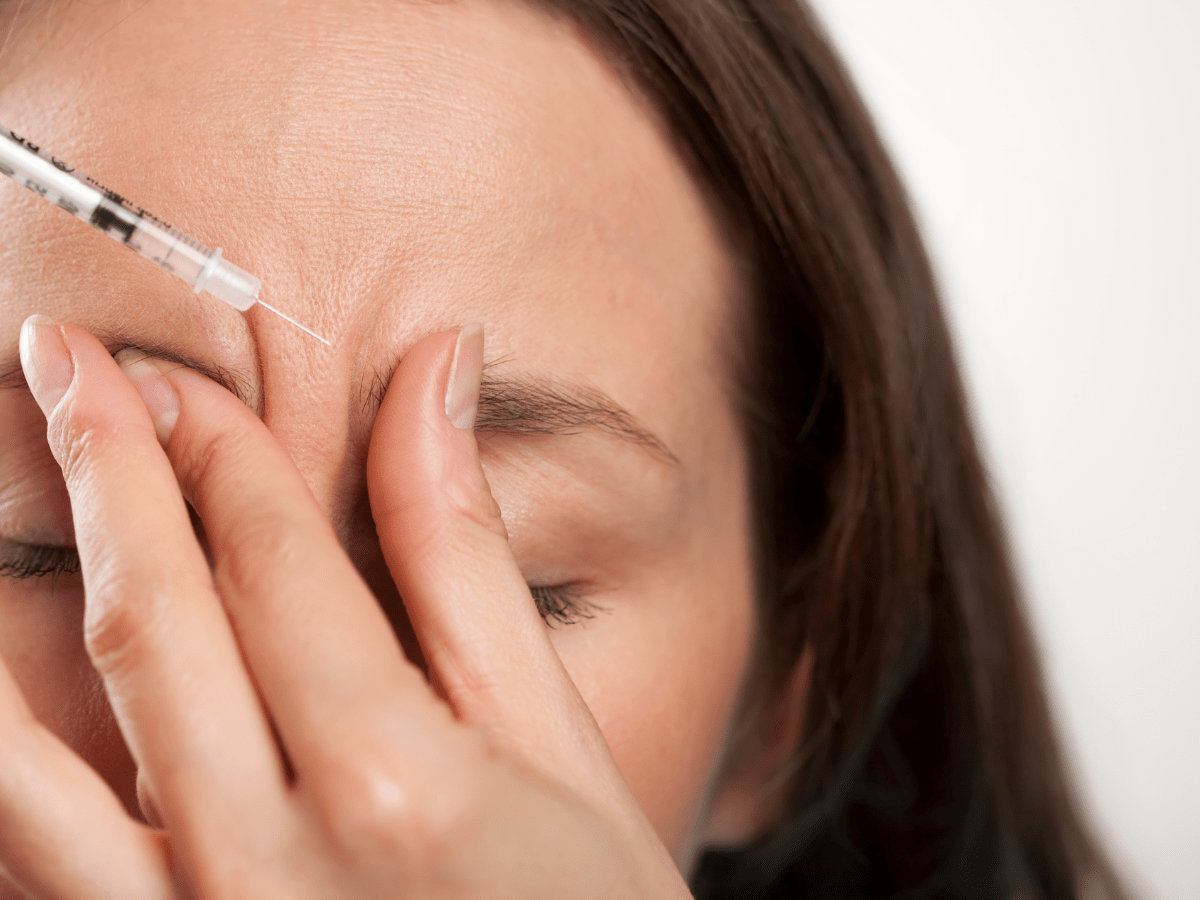 botox injections in between eyebrows