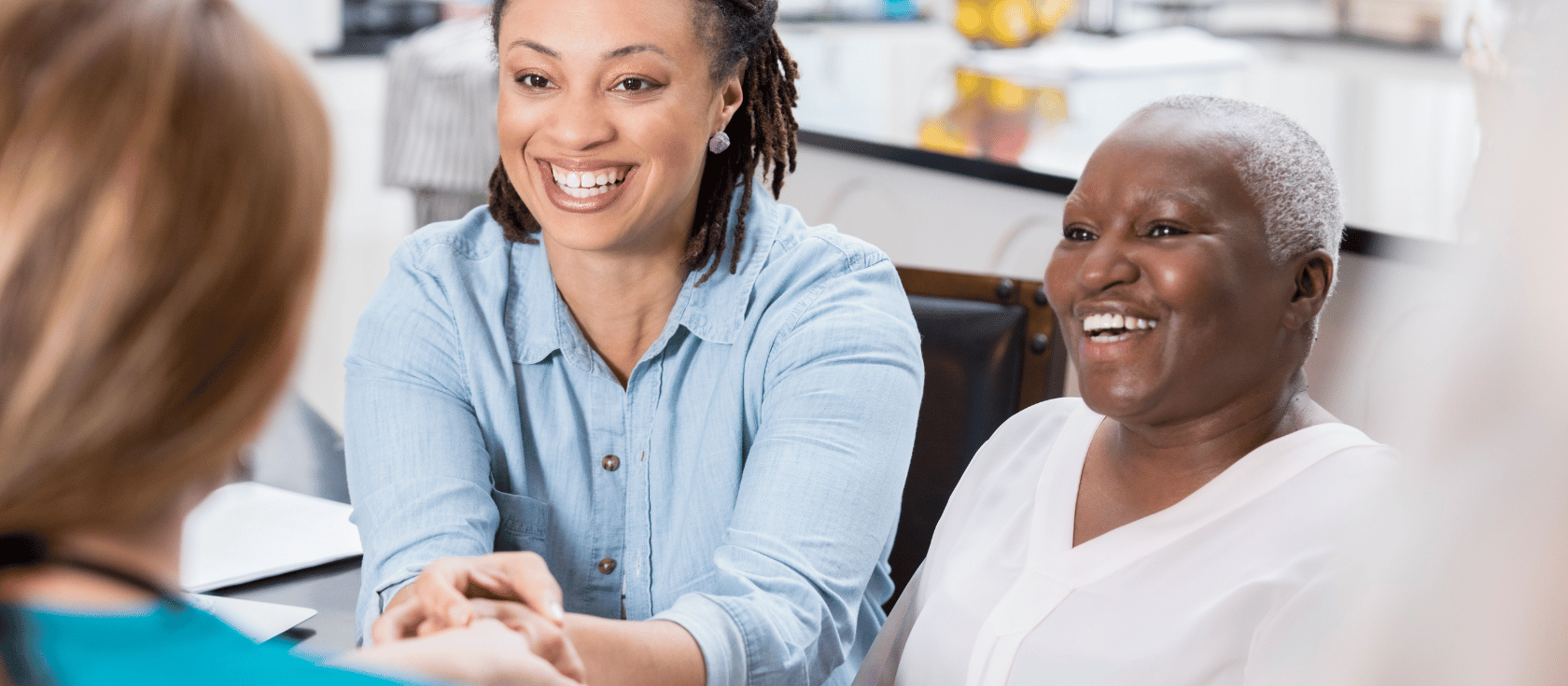 patients smiling